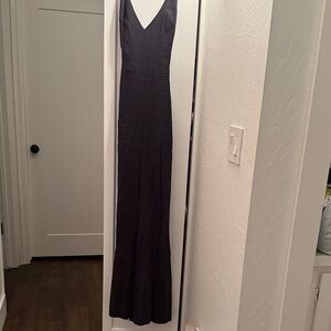 Zara Black Sleeveless Jumpsuit